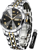 OLEVS Watches for Man 9931 Golden Black