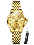 OLEVS Watches for Woman 3620 Golden