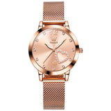 OLEVS Watches for Woman 5189 Rose Pink