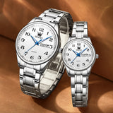 OLEVS Watches for Woman 5567 GL White