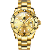 OLEVS 5885 Mens Watch Big Face Casual Dress Wrist Watch Waterproof Luminous