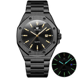 OLEVS 3613 Men's Watch with Gold Bracelet, Business Style, Gift-Ready, 3ATM Waterproof