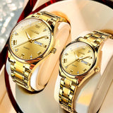 OLEVS Watches for Woman 5563 GL Golden