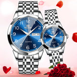 OLEVS Watches for Woman 9970 GL Blue