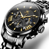 OLEVS Watches for Man 2892 All Black