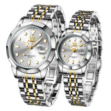 OPK Watches for Woman 8170 GL Golden White