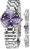 OLEVS Watches for Woman 5573 Purple