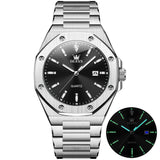 OLEVS 3613 Men's Watch with Gold Bracelet, Business Style, Gift-Ready, 3ATM Waterproof