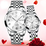 OLEVS Watches for Woman 9970 GL White