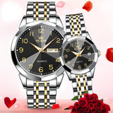 OLEVS Watches for Woman 9970 GL Golden Black