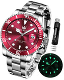 OLEVS Watches for Man 5885 Red