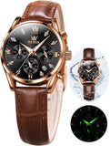 OLEVS Watches for Woman 5532 Rose Black