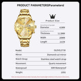 OLEVS Watches for Man 2730 Golden