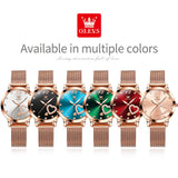 OLEVS Watches for Woman 5189 Red