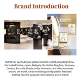 OLEVS 3618 Watches for Men Business Dress Luxury Casual Analog Quartz Stainless Steel Waterproof Luminous Date Mens Wrist Watches Reloj Para Hombre