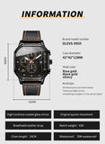 OLEVS Watches for Man 9950 All Black