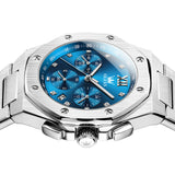 OLEVS 3626 Watches for Men Business Dress Analog Quartz Chronograph Gold Plated Stainless Steel Waterproof Luminous Date Classic Mens Wrist Watches Reloj Para Hombre