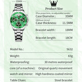 OLEVS Watches for Women 5632-BLV