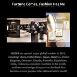 OLEVS 6722 Skeleton Watches for Men Luxury Dress Automatic Self Winding Mechanical Gold Plated Stainless Steel Waterproof Luminous Business Men Wrist Watch Reloj Para Hombre