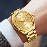 OLEVS Watches for Man 5563 Golden