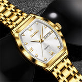 OLEVS Watches for Man 5528 Golden White
