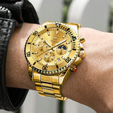 OLEVS Watches for Man 2870 Golden