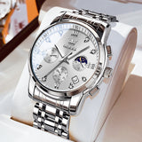 OLEVS Watches for Man 2858 White