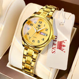 OLEVS Watches for Woman 5567 Golden