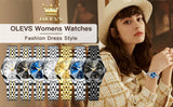 OLEVS 9970 Luxury Watches for Women Elegant Casual Dress Diamond Ladies Watches