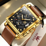 OLEVS Watches for Man 9925 Golden Black