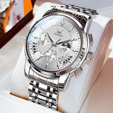 OLEVS Watches for Man 2892 White