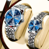 OLEVS Watches for Woman 9970 GL Blue