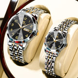 OLEVS Watches for Woman 9970 GL Golden Black