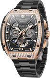OLEVS Automatic Mens Watch, Self Winding, Stainless Steel, Watch for Men 6016