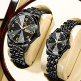 OLEVS Watches for Woman 9970 GL All Black