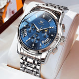 OLEVS Watches for Man 2892 Blue