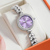 OLEVS 9971 Mermaid Full Diamond Quartz Women's Watch: Waterproof, Luminous, Fully Diamond-Set, Mermaid-Themed Design.