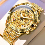 OLEVS Watches for Man 9913 Golden