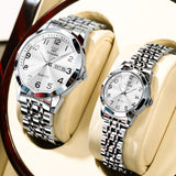 OLEVS Watches for Woman 9970 GL White