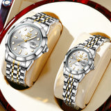 OPK Watches for Woman 8170 GL Golden White