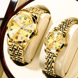 OLEVS Watches for Woman 9970 GL Golden