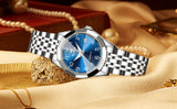 OLEVS 9970 Luxury Watches for Women Elegant Casual Dress Diamond Ladies Watches