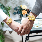 OLEVS Watches for Woman 9931 GL Golden