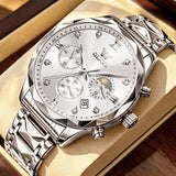 OLEVS Watches for Man 2730 White