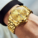 OLEVS Watches for Man 5513 Golden