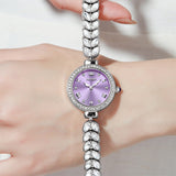 OLEVS 9971 Mermaid Full Diamond Quartz Women's Watch: Waterproof, Luminous, Fully Diamond-Set, Mermaid-Themed Design.