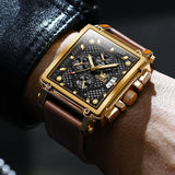 OLEVS Watches for Man 9925 Golden Black
