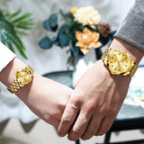 OLEVS Watches for Woman 9970 GL Golden