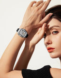 OLEVS 6016 Womens Automatic Watch Self Winding Original Diamond Luxury Date Ladies Dress Classic Luminous Waterproof Wrist Watches