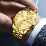 OLEVS Watches for Man 9931 Golden